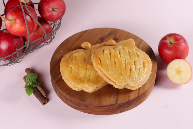 Homemade Apple Pie, shape like apple.