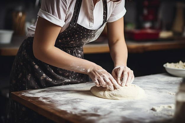 Homemade bakery making