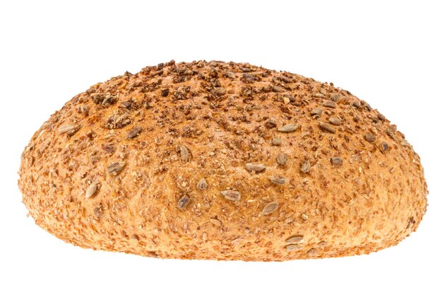 Homemade bread with sesame and sunflower seeds