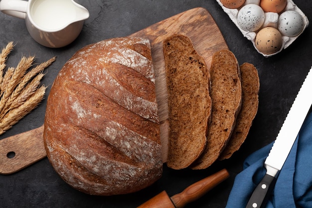 Homemade bread