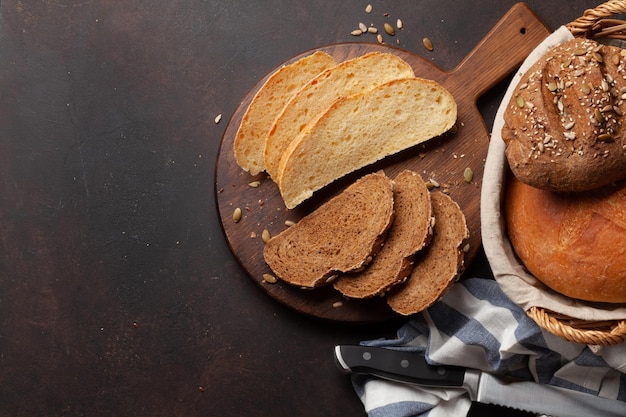 Homemade bread