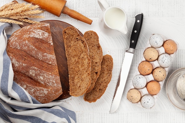 Homemade bread