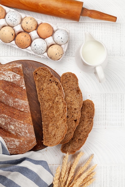 Homemade bread