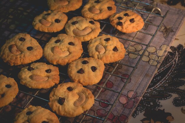 Photo homemade butter cookies