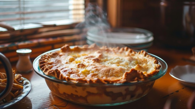 Homemade Cabbage and Corned Beef Pot Pie