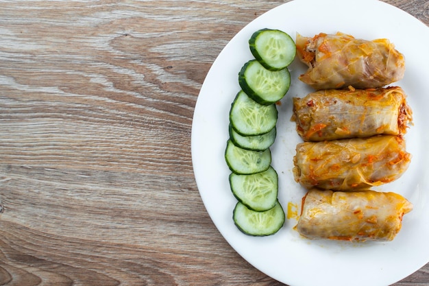 Foto involtini di cavolo fatti in casa