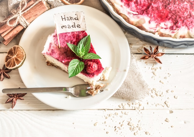 Torta di formaggio fatta in casa