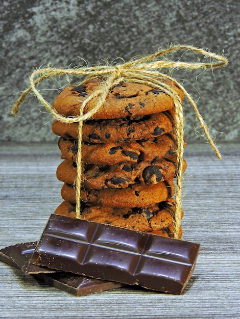 自家製チョコレートクッキー