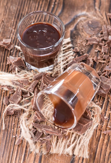 Homemade Chocolate Liqueur