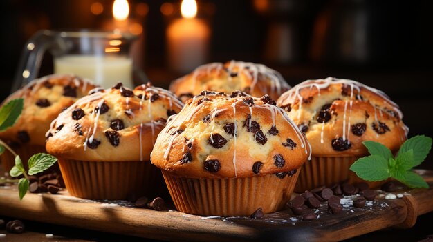 Homemade Chocolate Muffins