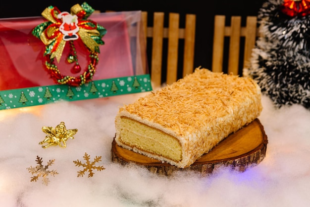 自家製クリスマス チーズ ケーキおいしい