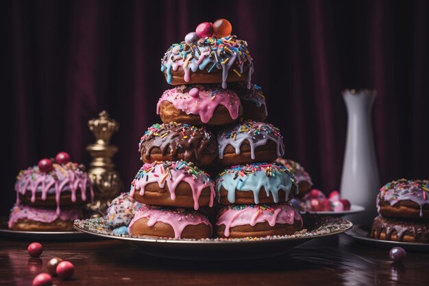 Homemade Donut Cake Creations Made with Love