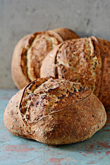 Домашний свежеиспеченный хлеб
