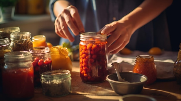 стеклянная банка своими руками