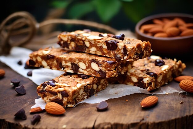 Homemade Granola Bars Healthy Snacks Food