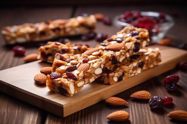 Homemade Granola Bars Healthy Snacks Food