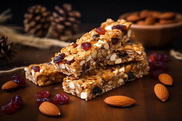 Homemade Granola Bars Healthy Snacks Food