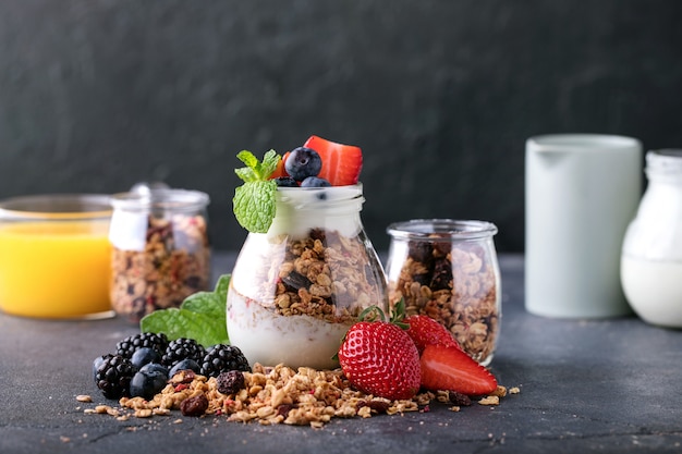 Colazione casalinga di muesli