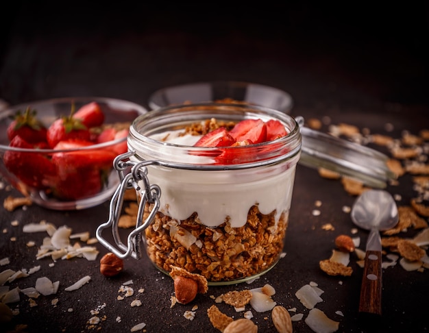 Homemade granola