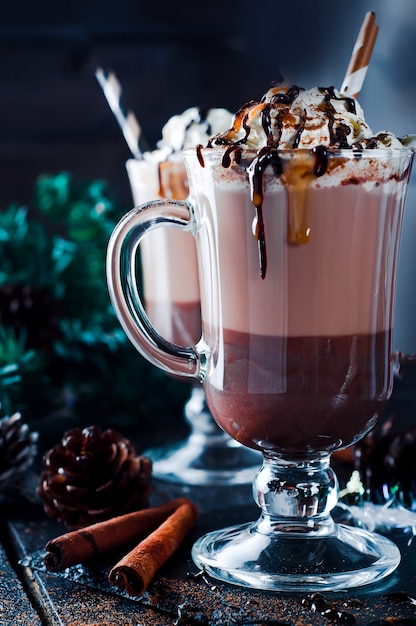 Homemade hot cocoa