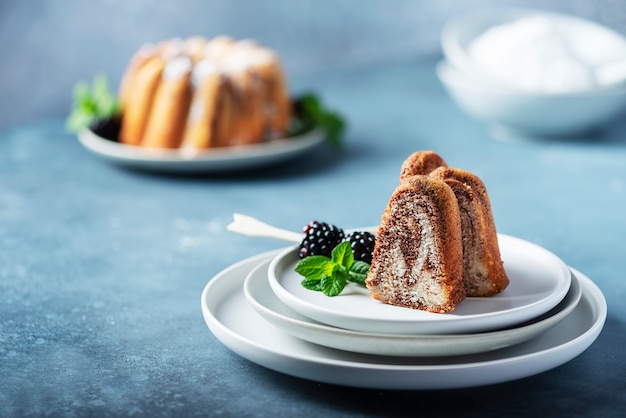 Torta di marmo fatta in casa