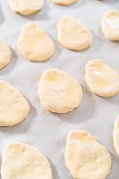 Homemade naan dippers