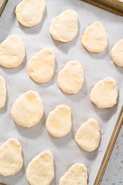 Homemade naan dippers