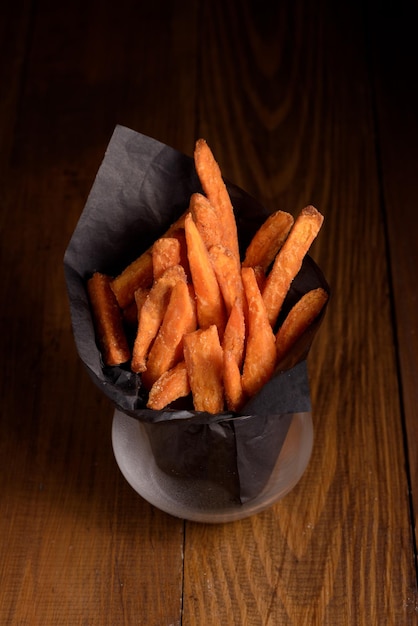 Homemade Orange Sweet Potato Fries