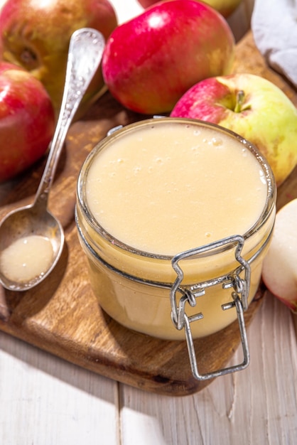 Homemade Organic Applesauce