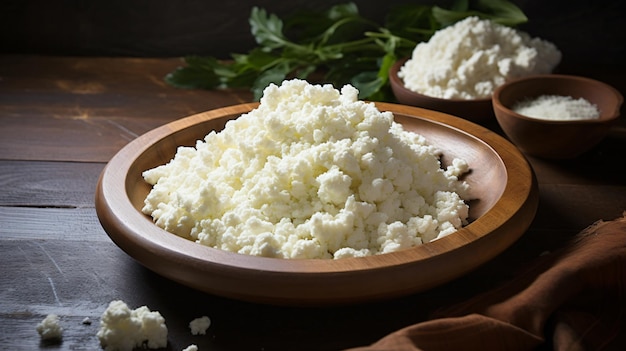 Homemade organic raw cauliflower rice