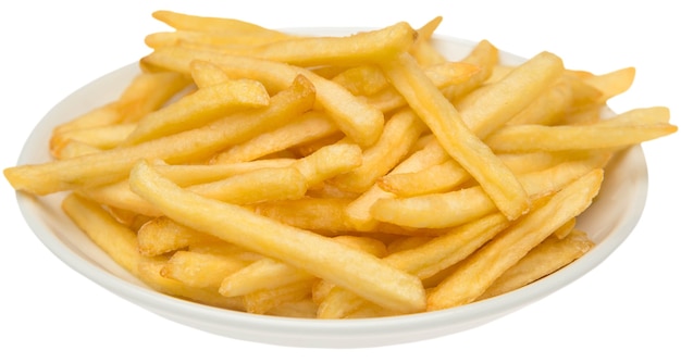 Homemade pile of appetizing french fries