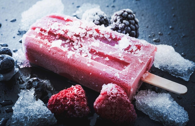 homemade popsicle