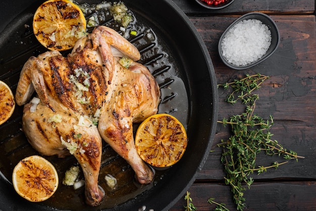 Alimento di pollo arrosto fatto in casa