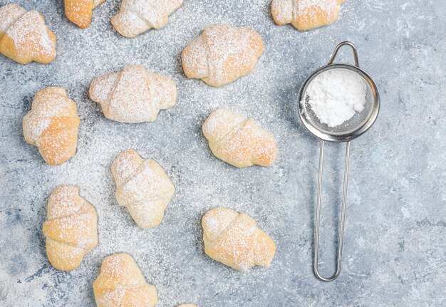 잼 작성, 평면도와 홈 메이드 rugelach