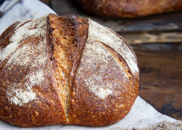 Homemade rustic bread