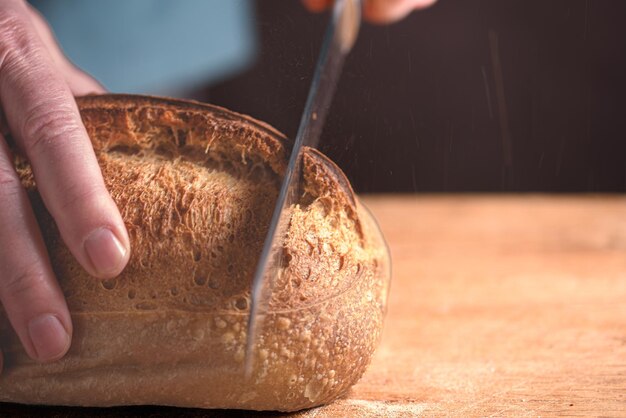 Homemade sourdough breads