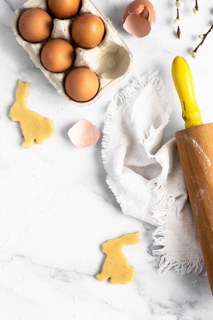 Homemade sugar bunny cookies recipe