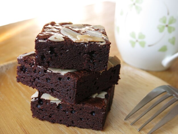 Homemade Sweet Chocolate Brownies