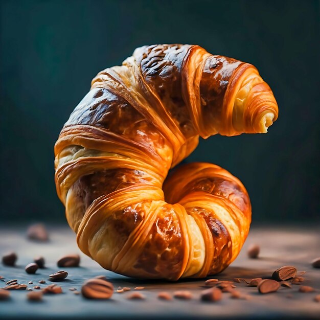 Foto croissant testardo fatto in casa