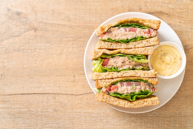 Homemade Tuna Sandwich