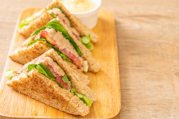 Homemade Tuna Sandwich