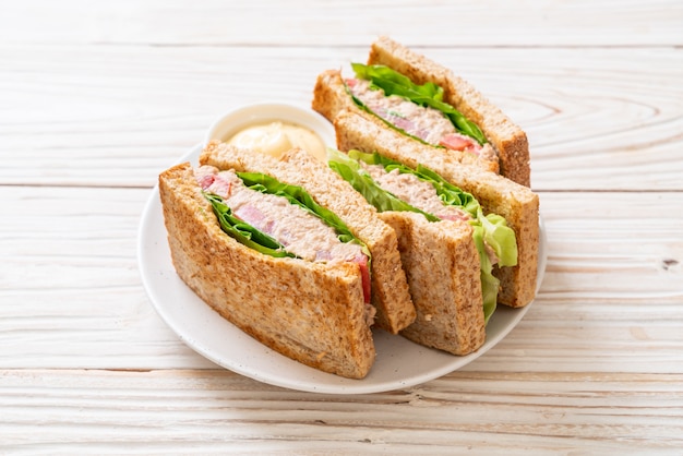 Homemade Tuna Sandwich