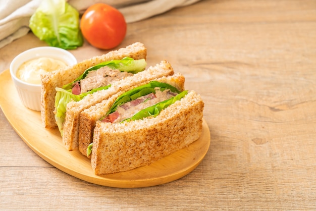 Homemade Tuna Sandwich