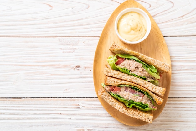 Homemade Tuna Sandwich