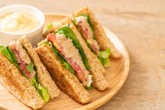 Homemade Tuna Sandwich