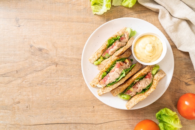 Homemade Tuna Sandwich