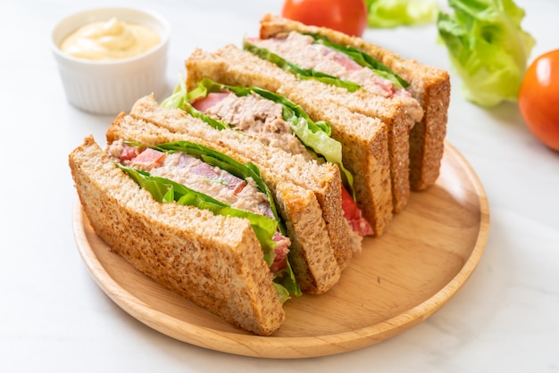 Homemade Tuna Sandwich