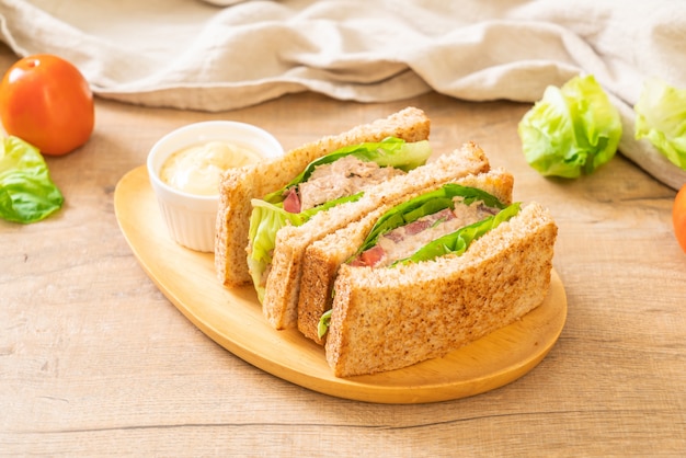 Homemade Tuna Sandwich