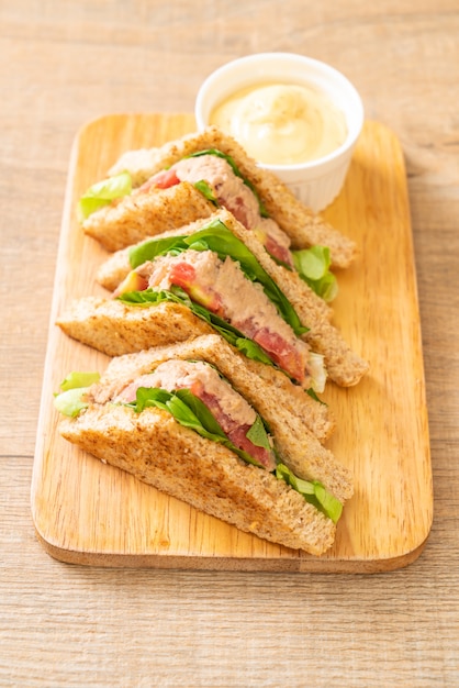 Homemade Tuna Sandwich