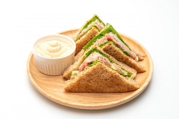 Homemade Tuna Sandwich 